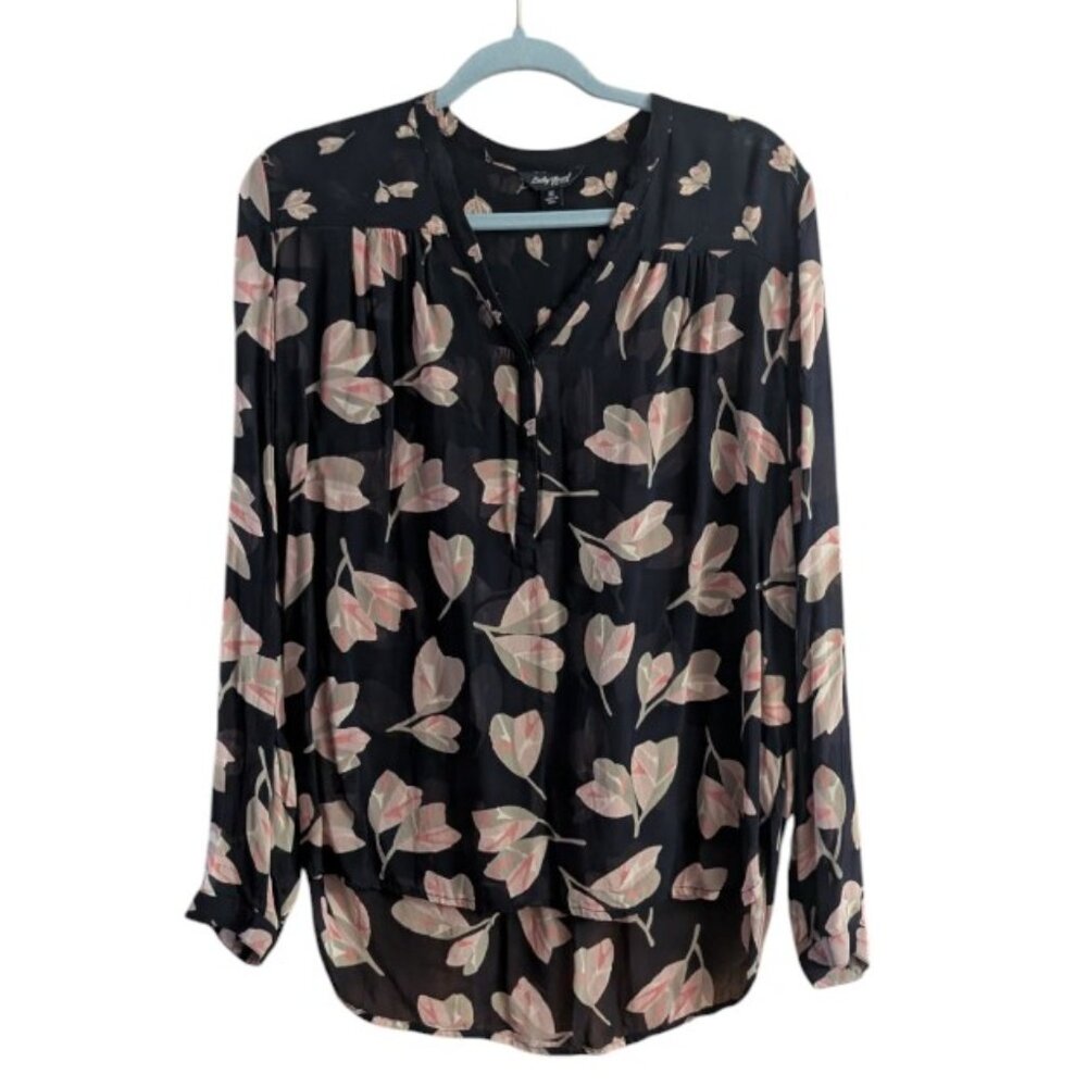 3/4 Sleeve Lucky Brand Floral Blouse